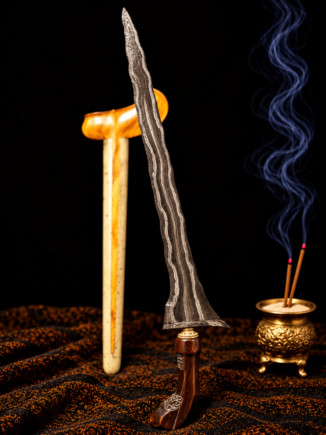 Keris Brojol Pamor Tejo Kinurung - Gambar 2